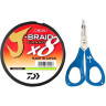 Шнур DAIWA J-Braid Grand X8E-W/SC 135м 0,06мм Island Blue + ножницы 40002624