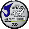 Шнур DAIWA J-Braid X4 0,10мм 270м Yellow 12740-110